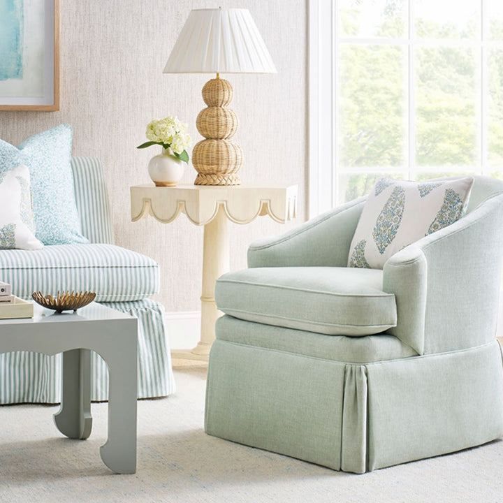 Bianca White Hexagonal Side Table