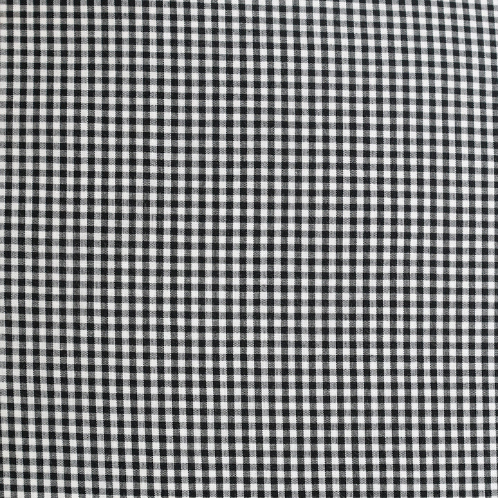 Black & White Mini Check Cushion