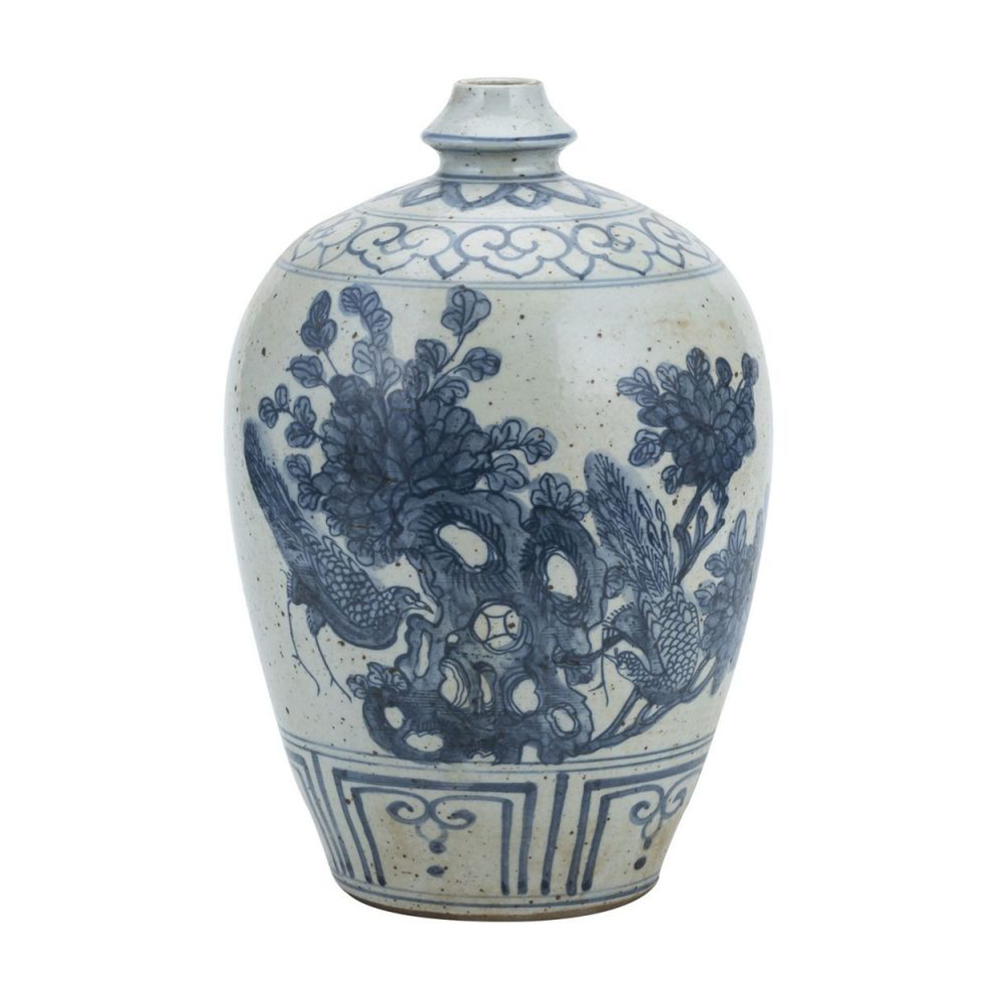 Flower Bird Garlic Head Vase