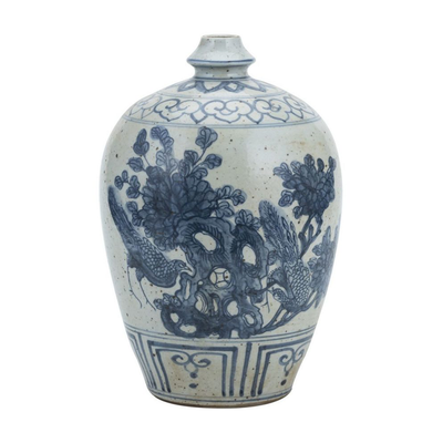 Flower Bird Garlic Head Vase