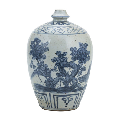 Flower Bird Garlic Head Vase