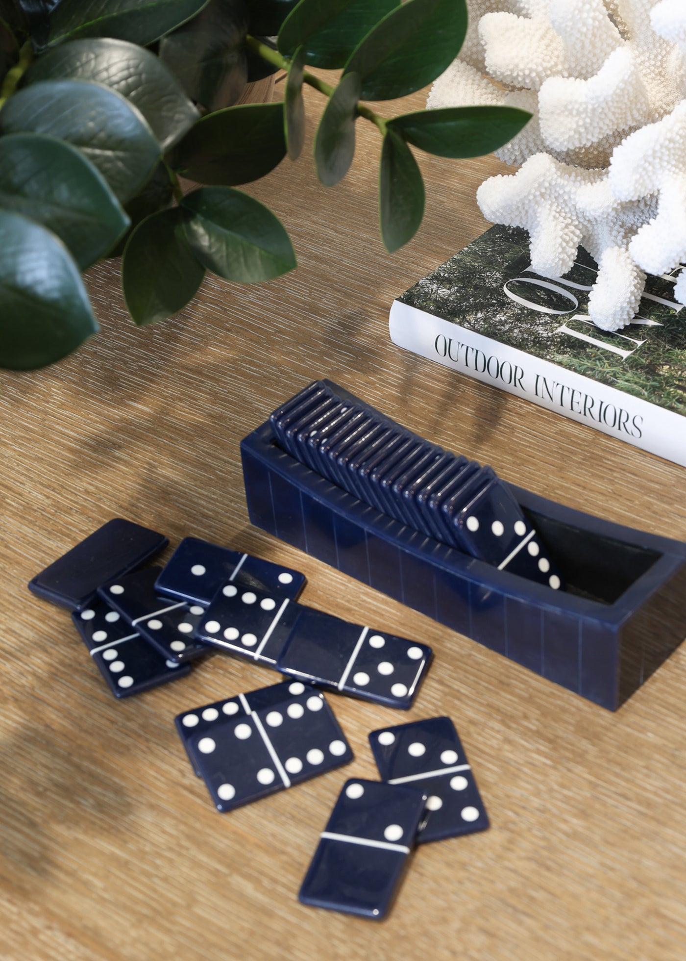 Blue Dominos