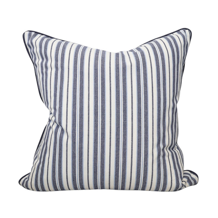 Sailors Blue Striped Cushion