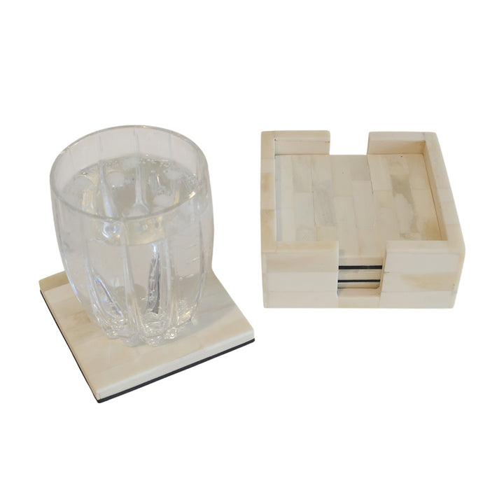 Bone Tiled Coasters