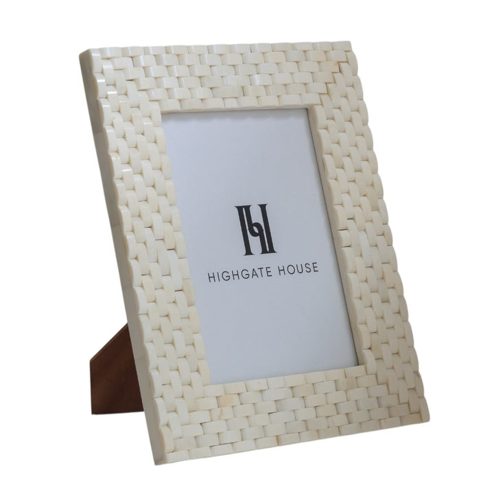 Bone Weave Photo Frame
