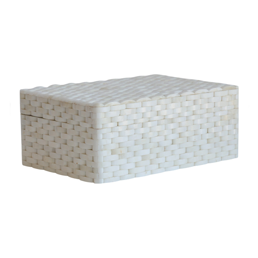 Bone Woven Box