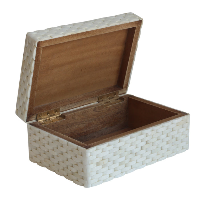 Bone Woven Box