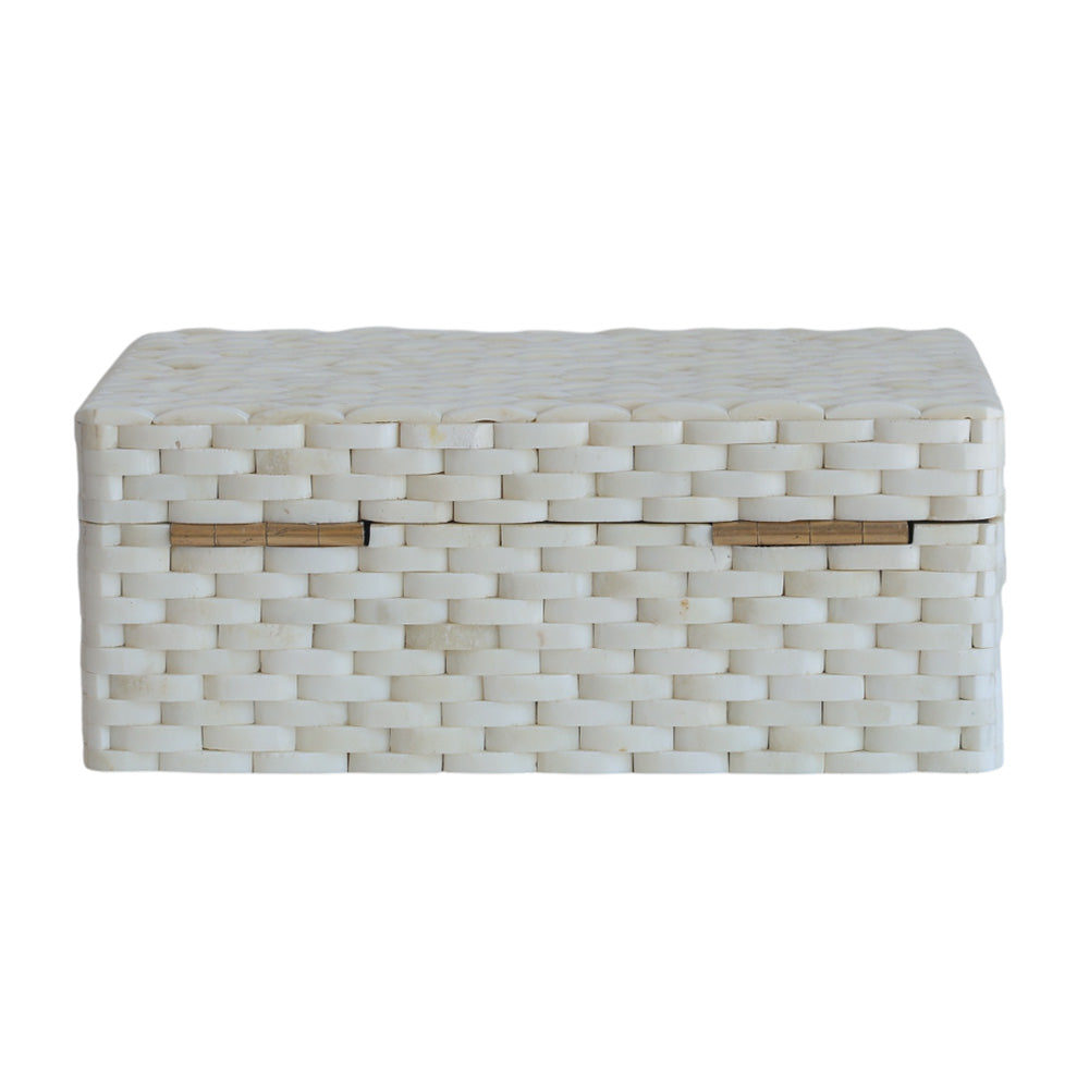 Bone Woven Box