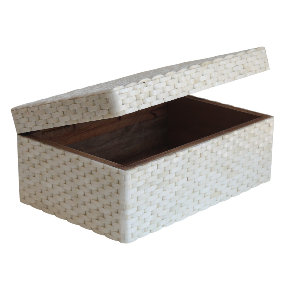 Bone Woven Box