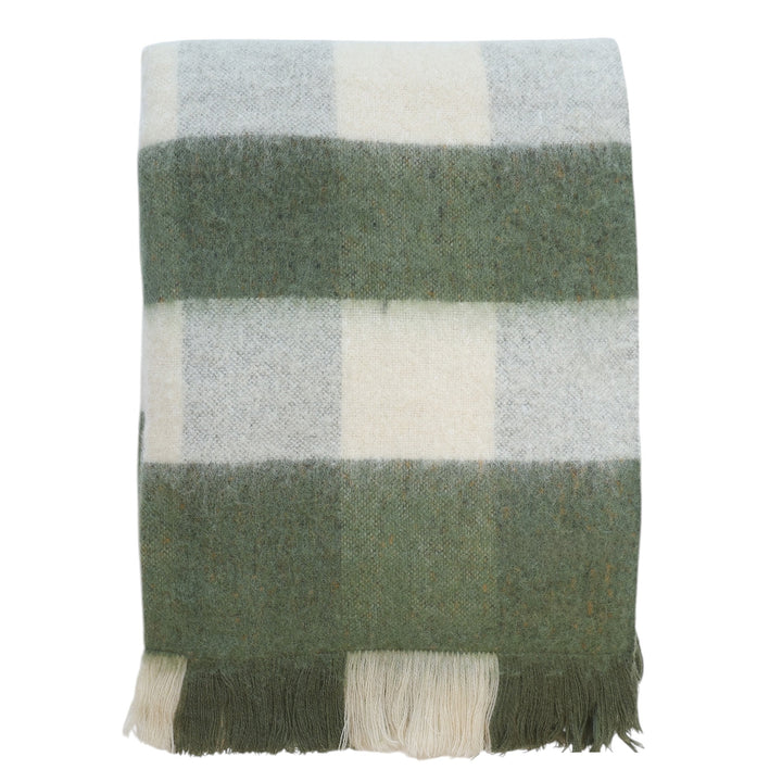Buffalo Check Throw Green