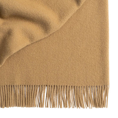 Camel Woolen Throw