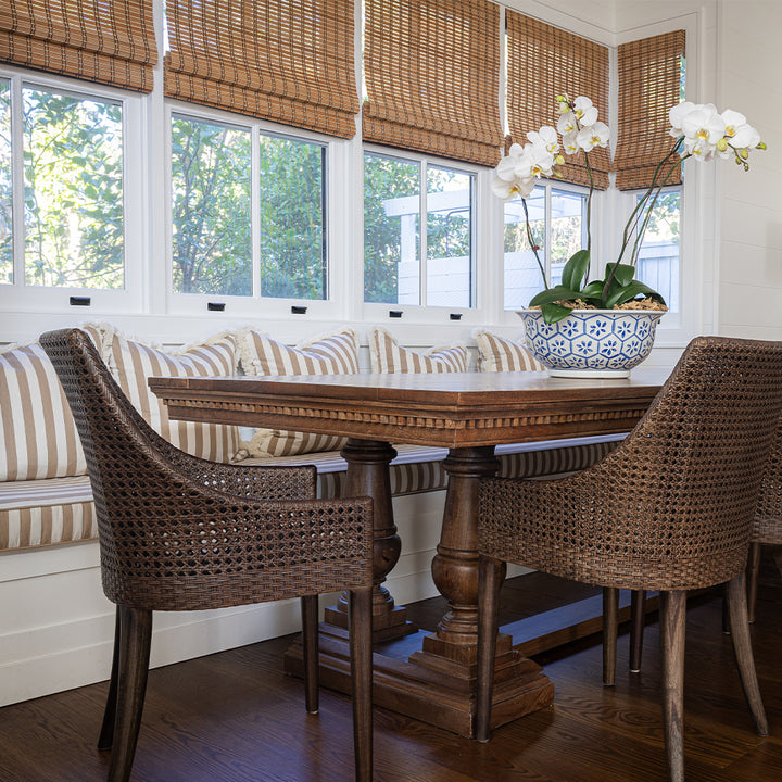 Classic Weave Dining Chair - Dark