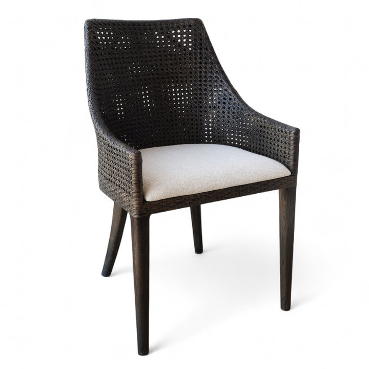 Classic Weave Dining Chair - Dark