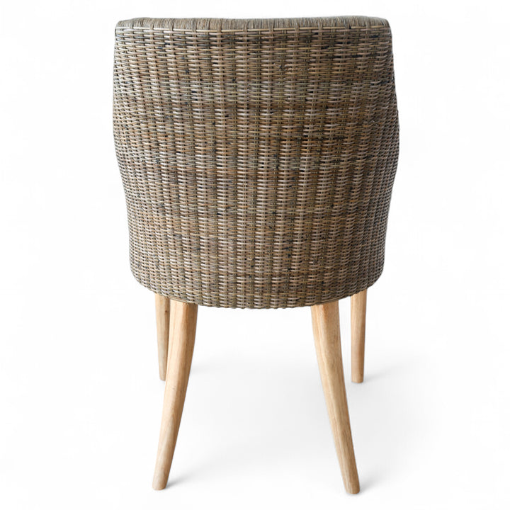 Classic Weave Dining Chair - Smoke