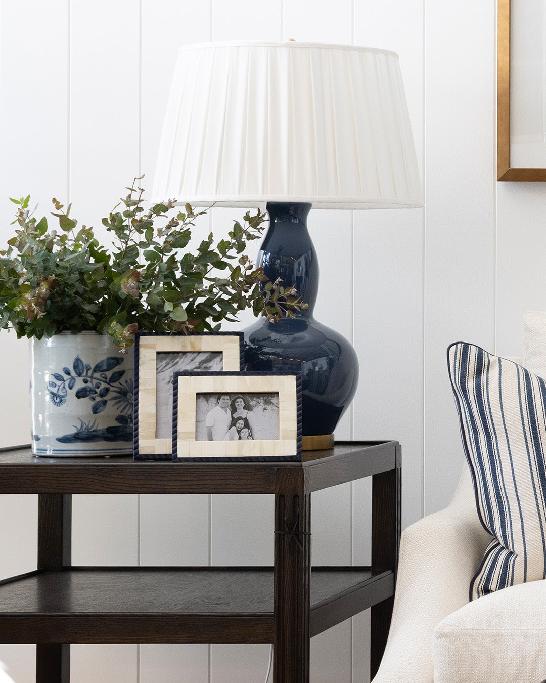 Coastal Blue Bone Photo Frame