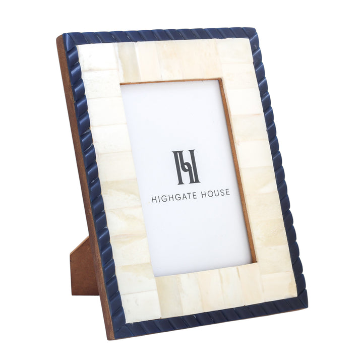 Coastal Blue Bone Photo Frame