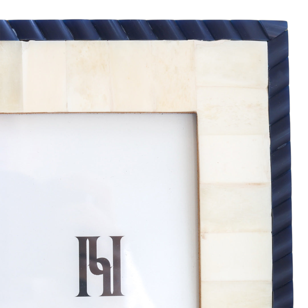 Coastal Blue Bone Photo Frame