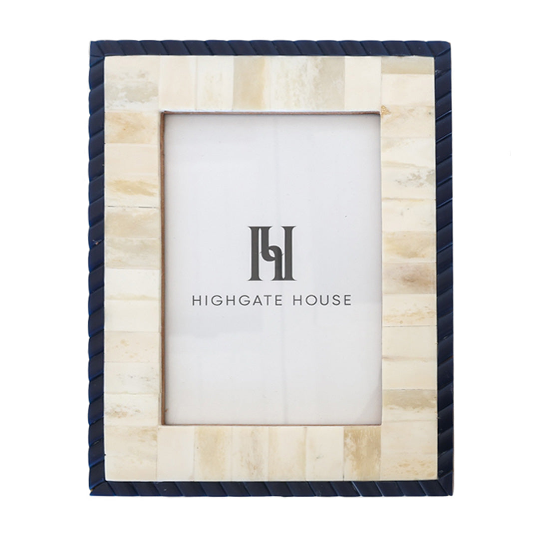 Coastal Blue Bone Photo Frame