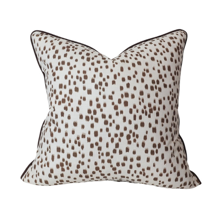 Cocoa Spotted Cushion