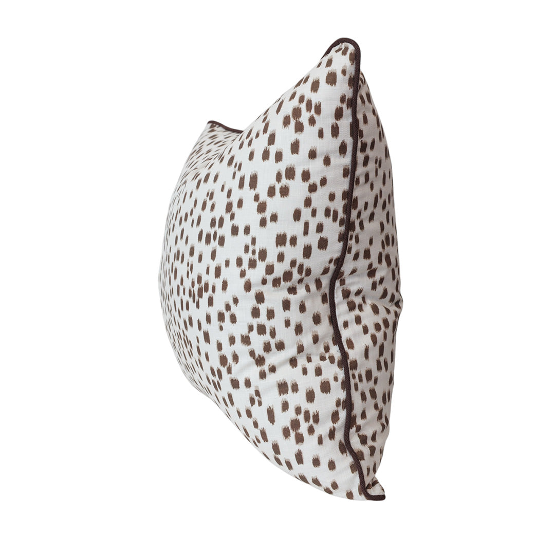 Cocoa Spotted Cushion