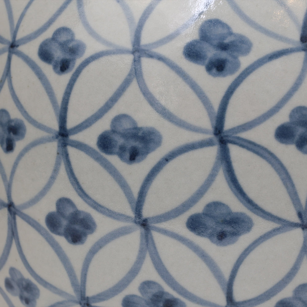 Blue And White Coin Ming Jar