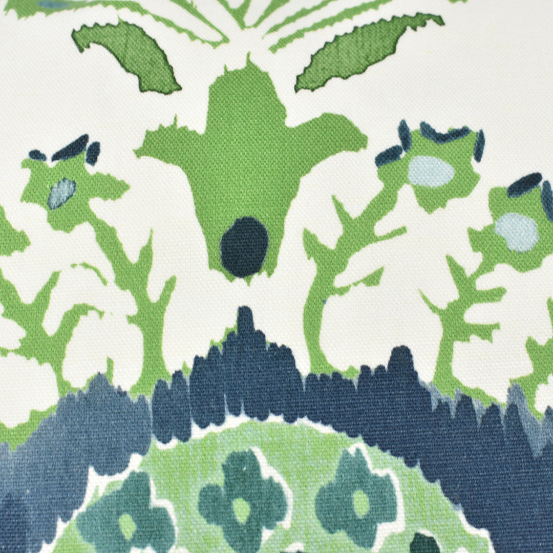 Green & Blue Motif Cushion
