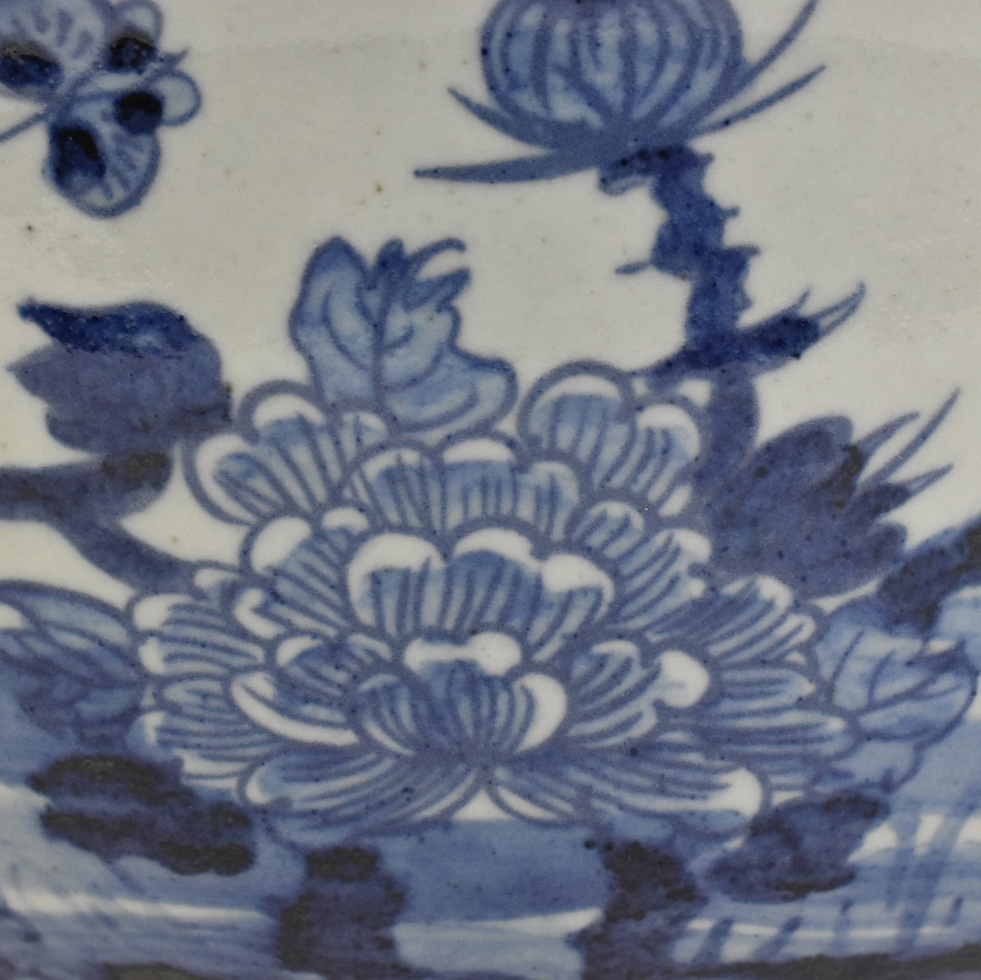 Blue Flower Painted Bowl