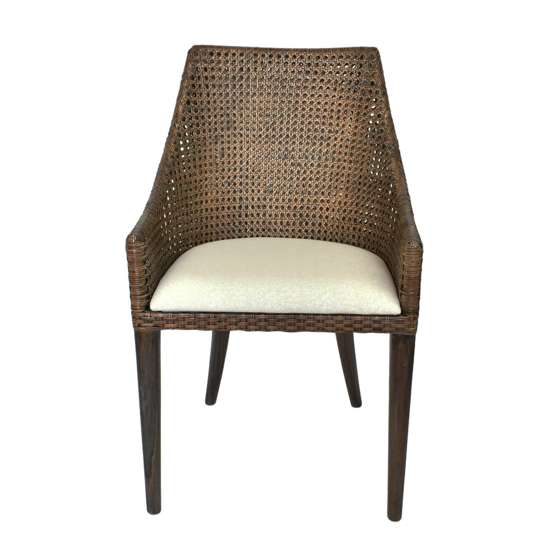 Classic Weave Dining Chair - Dark