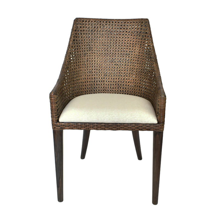 Classic Weave Dining Chair - Dark