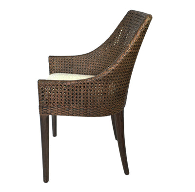 Classic Weave Dining Chair - Dark