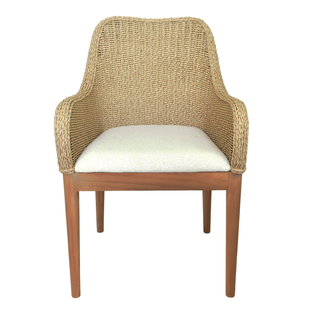 Tula Natural Rattan Outdoor Dining Chair