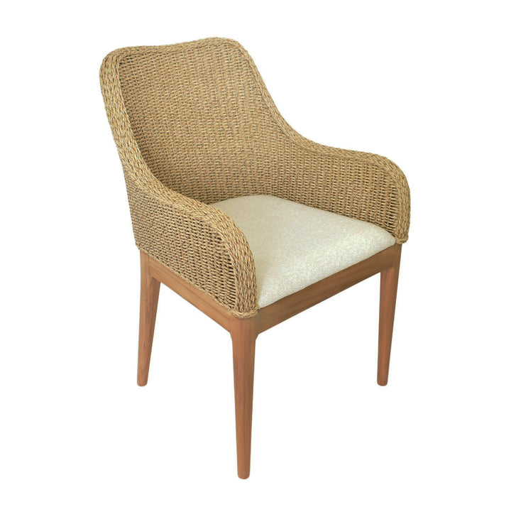 Tula Natural Rattan Outdoor Dining Chair