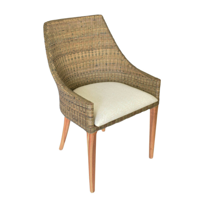 Classic Weave Dining Chair - Smoke