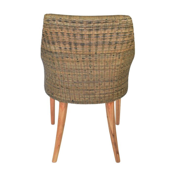 Classic Weave Dining Chair - Smoke