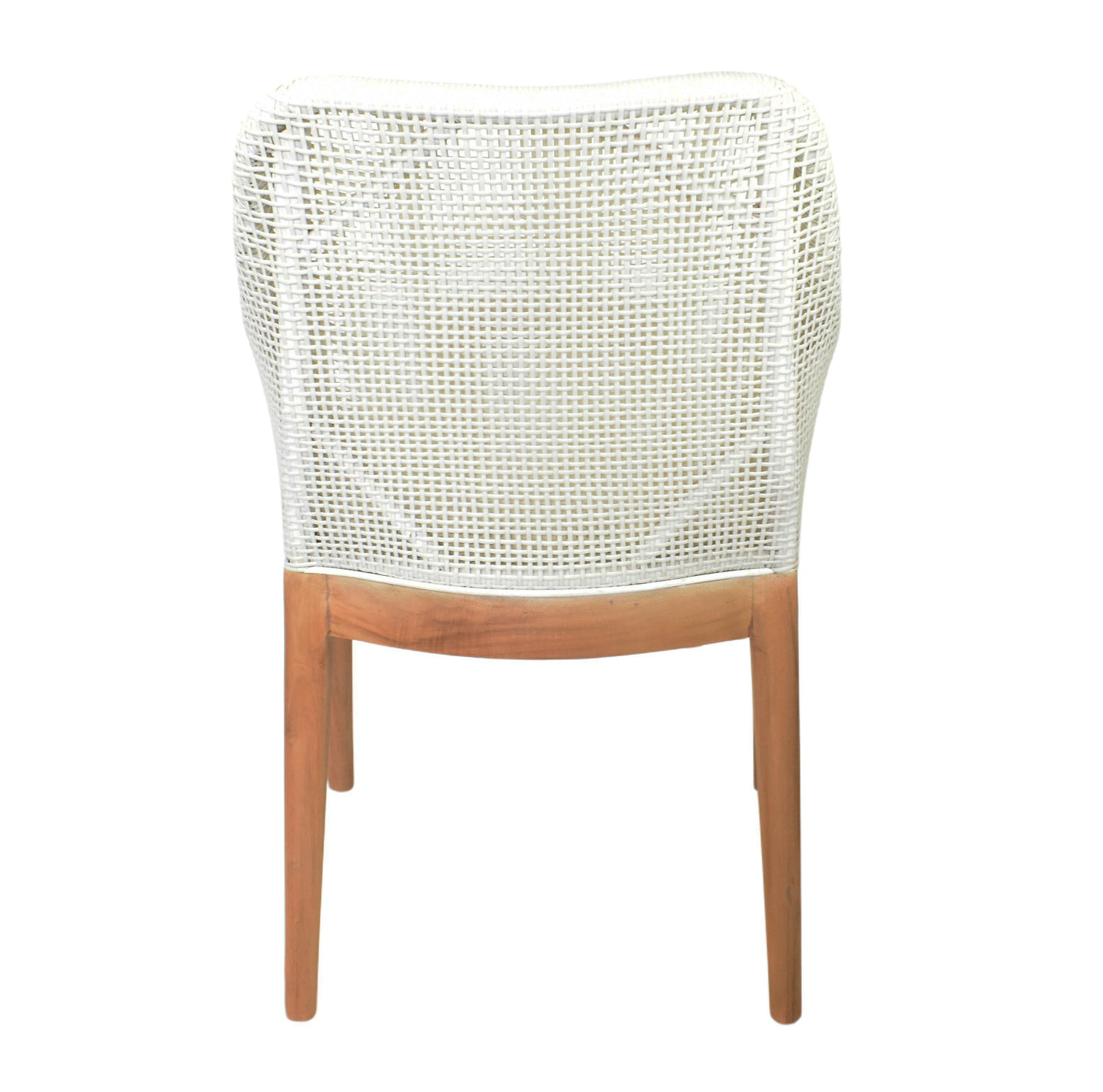 Tula White Outdoor Dining Chair