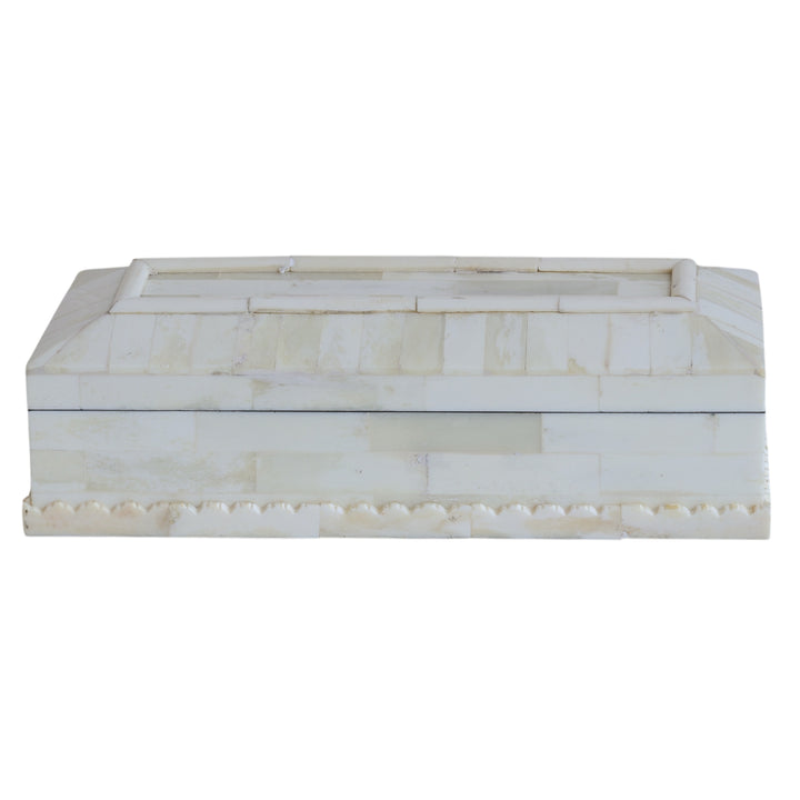 Decorative Bone Pencil Box