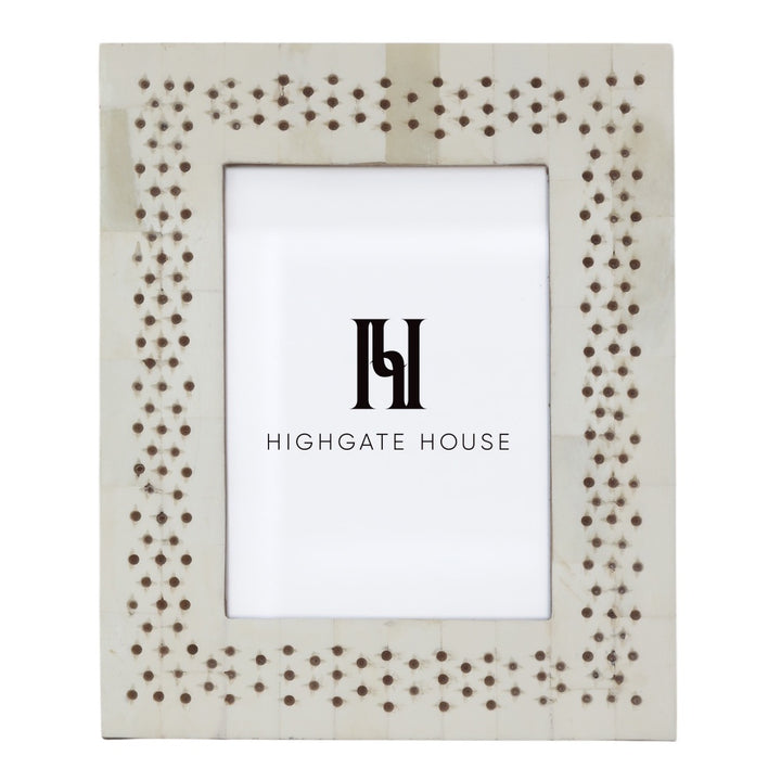 Dotted Bone Frame 5x7