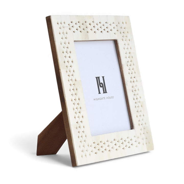 Dotted Bone Frame 5x7