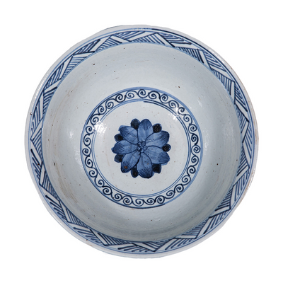 Dynasty Bowl Flower & Vine Motif.