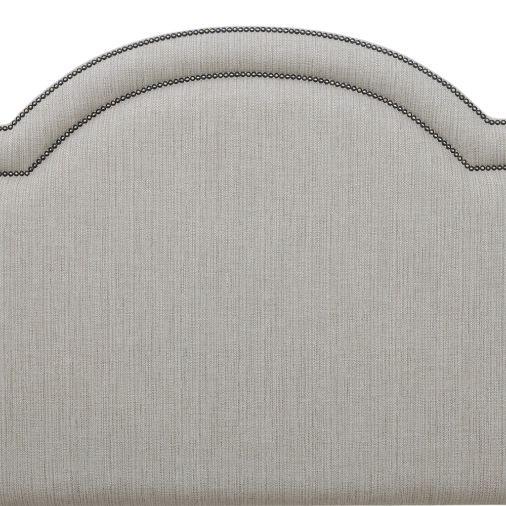 Eliza Bedhead Pumice with Antique Bronze Studs