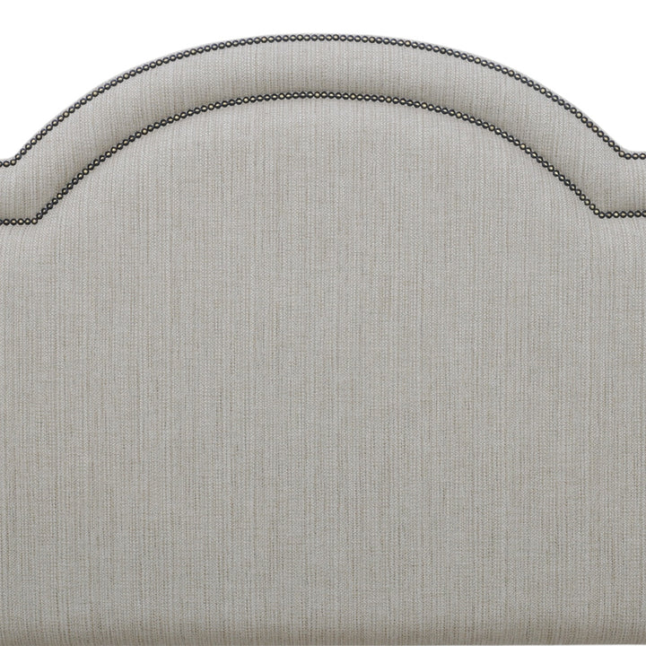Eliza Bedhead Pumice with Antique Bronze Studs
