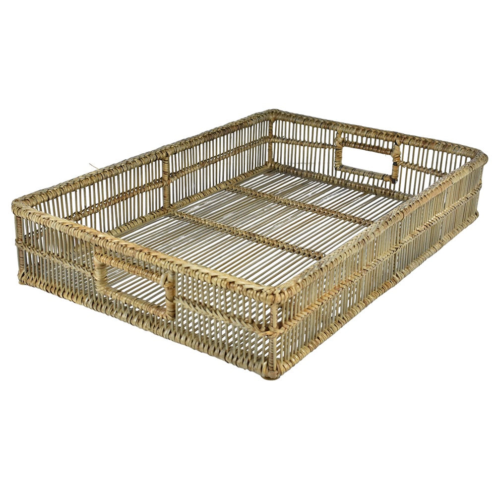 Ella Natural Rattan Tray Sml