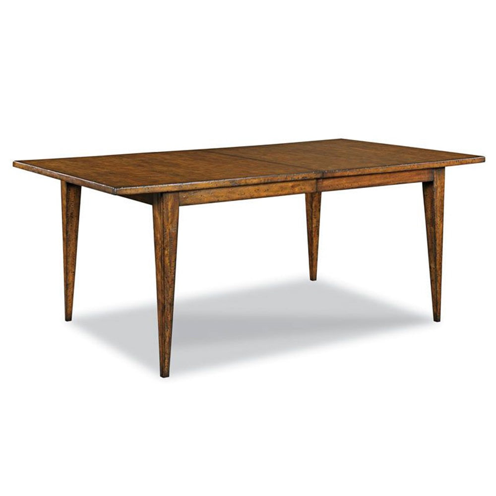 Rippled Top Extendable Dining Table