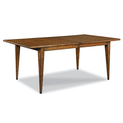 Rippled Top Extendable Dining Table
