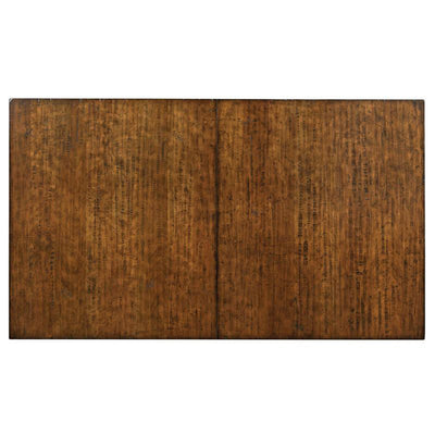 Rippled Top Extendable Dining Table
