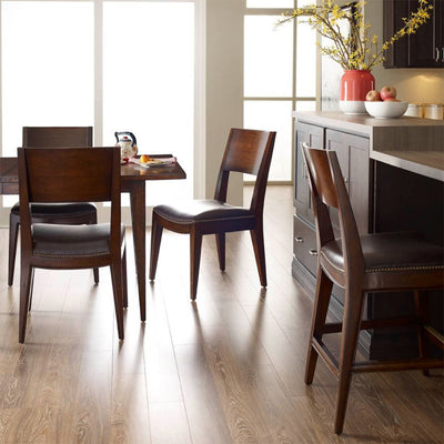 Rippled Top Extendable Dining Table