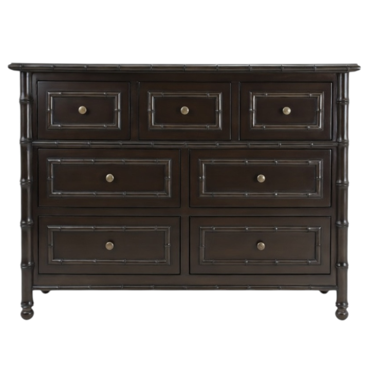 Faux Bamboo Chest of Drawers