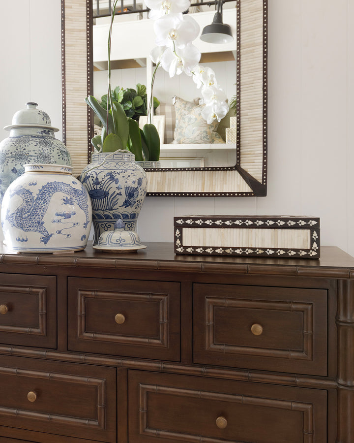 Faux Bamboo Chest of Drawers