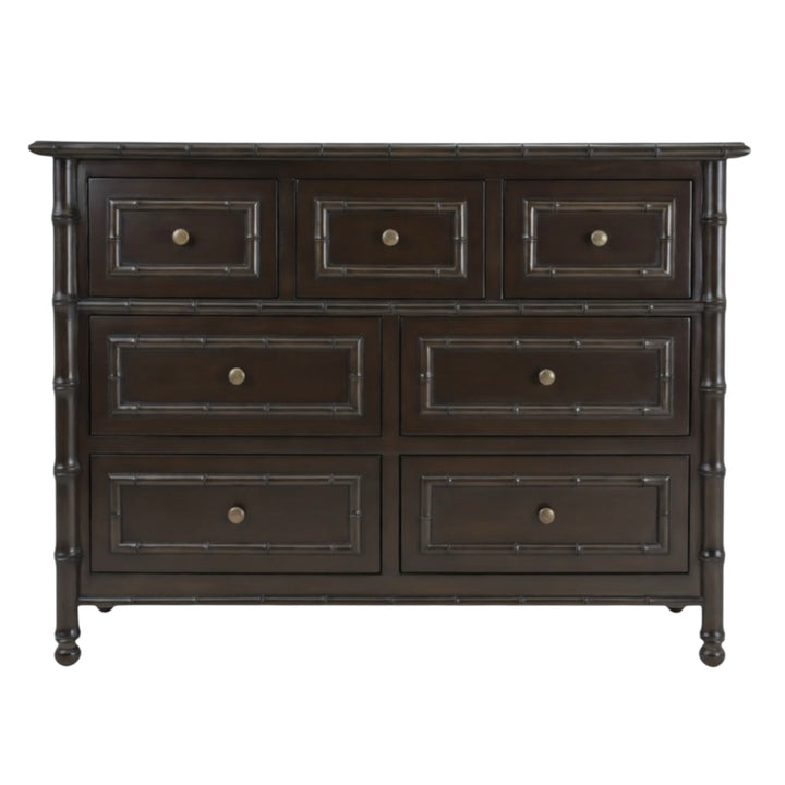 Faux Bamboo Chest of Drawers