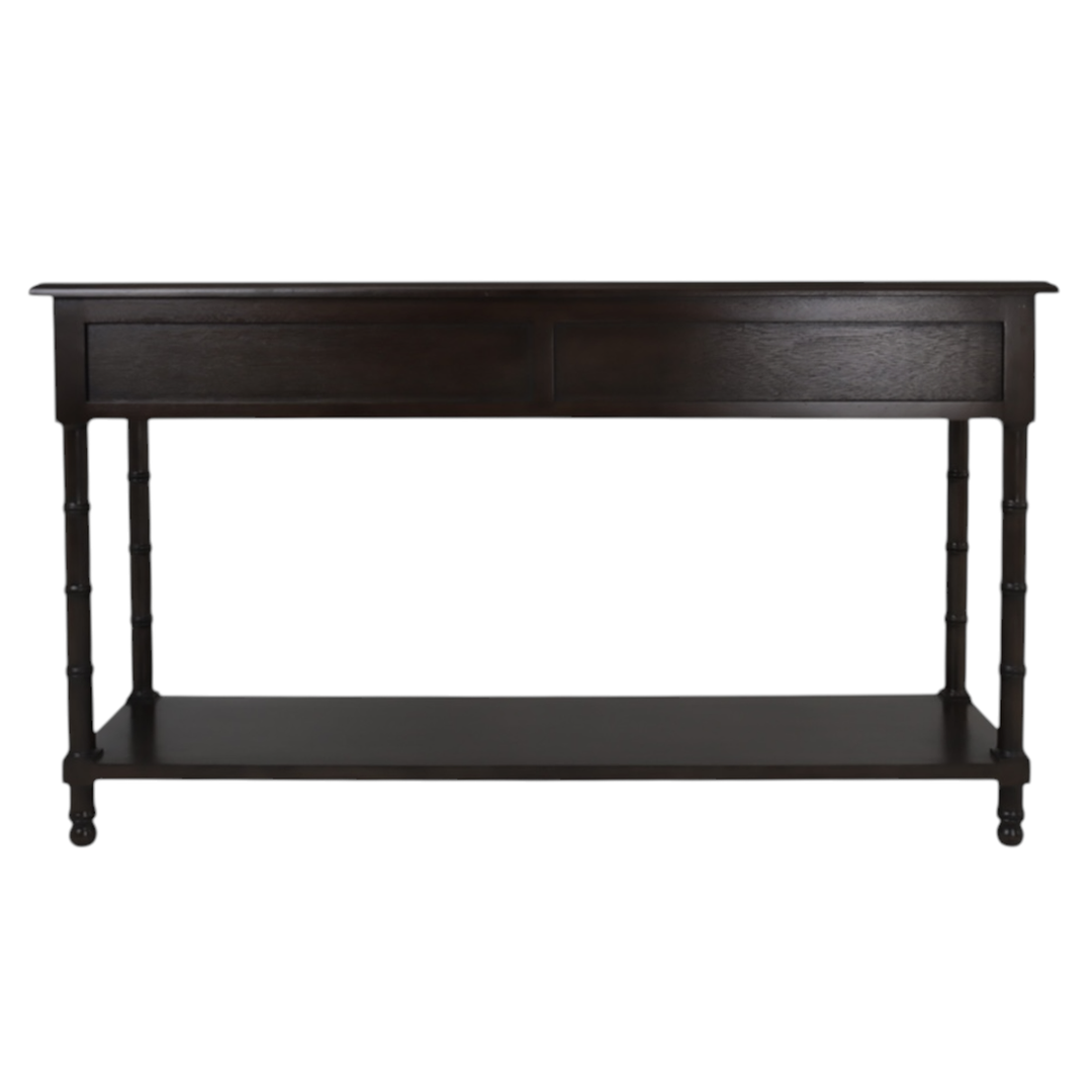 Faux Bamboo Console